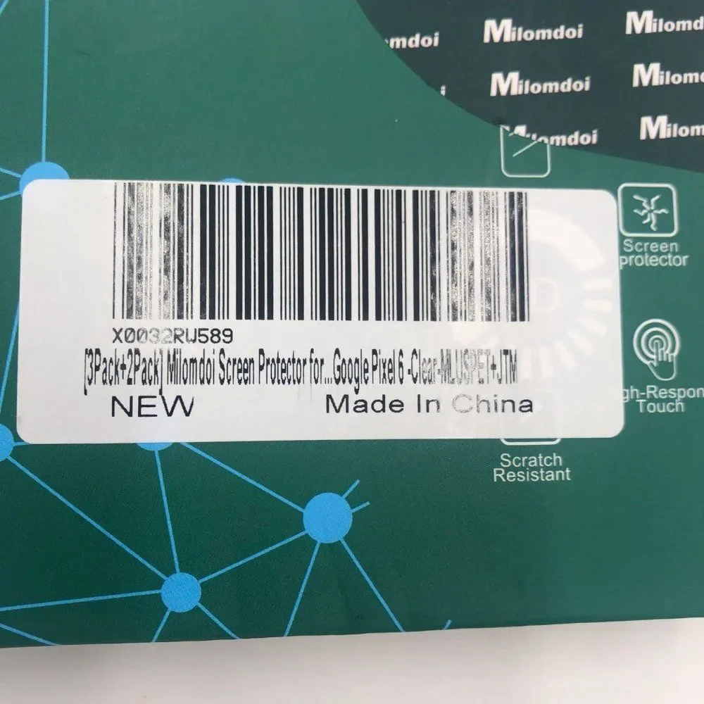 Brand New Milomdoi Screen Protector For Google Pixel 6 Clear 3‎ In Pack